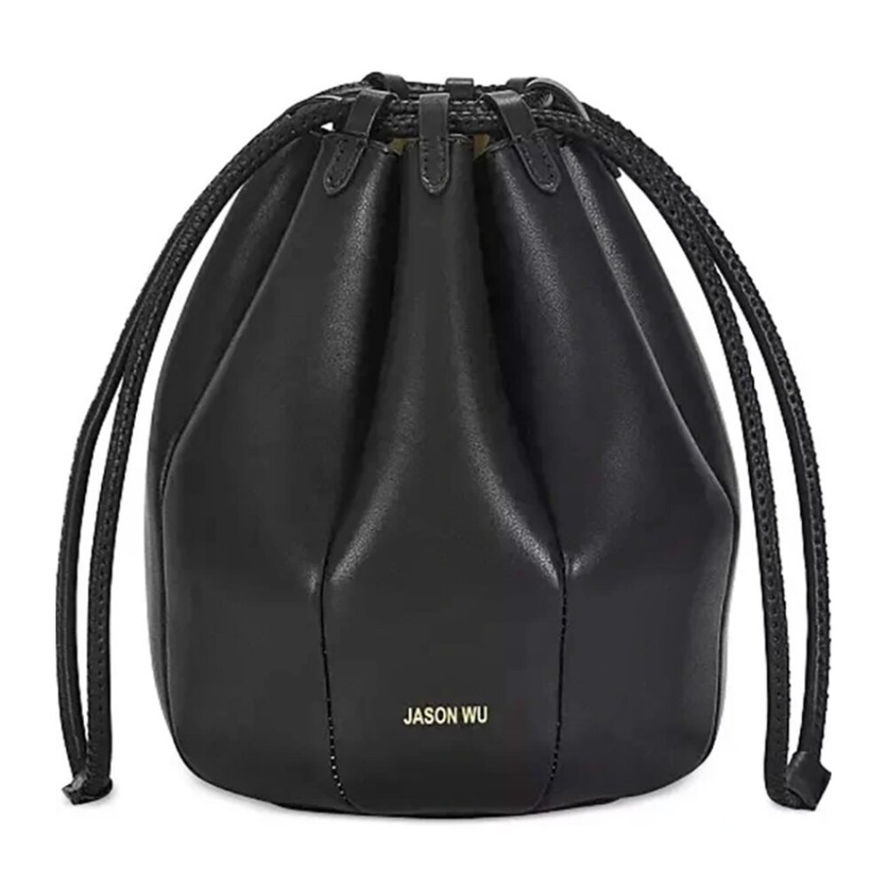 Jason Wu Tulip Leather Crossbody Bag - Black